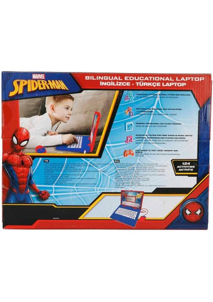 Spiderman Ingilizce Türkçe Laptop