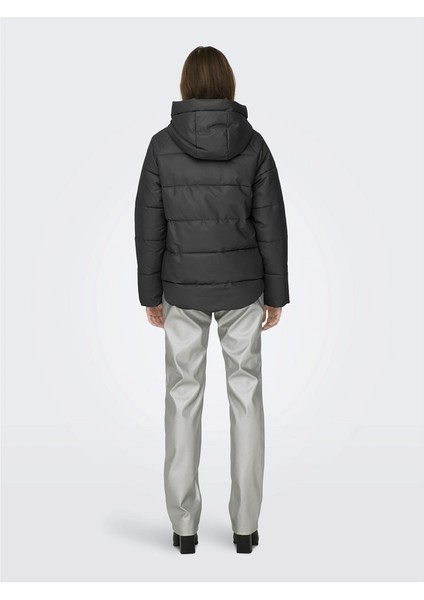 Onlnewanja Faux Leather Puffer Kadın Mont fiyatları