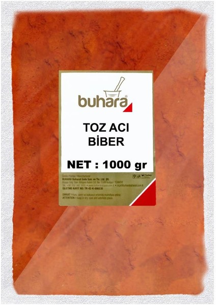 Toz Acı Biber 1000 gr