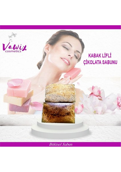 Kabak Lifli Çikolata Sabunu