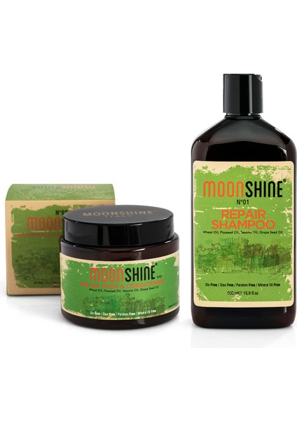 Repair Shampoo - Mask & Conditioner Set