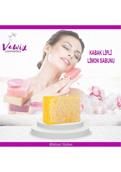 Kabak Lifli Limon Sabunu
