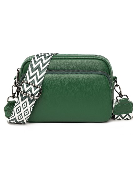 Kadınlar Için Ilk Katman Inek Derisi Çanta 2023 Yeni Moda Basit Çakıllı Omuz Çantası Doku Hakiki Deri Crossbody Küçük Kare Çanta (Yurt Dışından)
