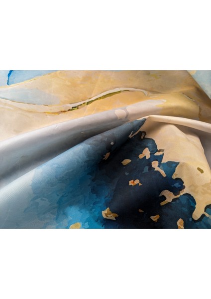 Banyo Duş Perdesi Mermer Desen Renkli Dijital Baskılı Banyo Perdesi, Tek Kanat C HALKALI-180X200 cm fiyatları