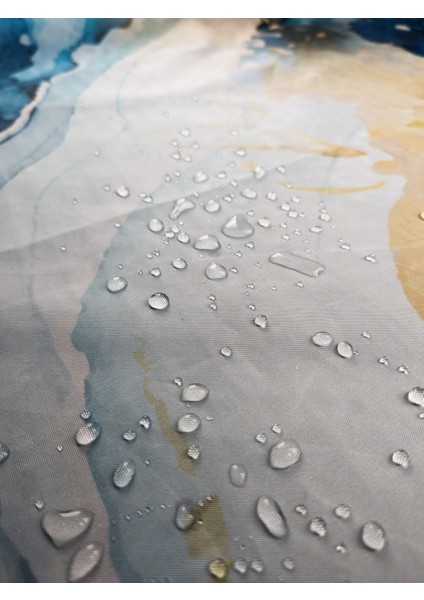 Banyo Duş Perdesi Mermer Desen Renkli Dijital Baskılı Banyo Perdesi, Tek Kanat C HALKALI-180X200 cm modelleri