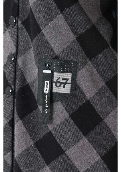 Ekose Kapüşonlu Dokuma Büyük Beden Oduncu Gömlek Hırka Gizli Cep indirimleri