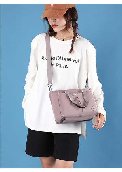 Bags Naylon Bez Kadın Çantası 2023 Yeni Bayan Çapraz Boy Çanta Moda Taşınabilir Omuz Çanta Toto Çanta (Yurt Dışından) modelleri