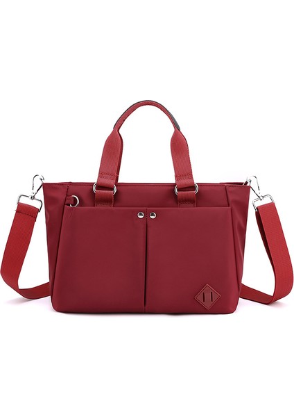 Bags Naylon Bez Kadın Çantası 2023 Yeni Bayan Çapraz Boy Çanta Moda Taşınabilir Omuz Çanta Toto Çanta (Yurt Dışından)