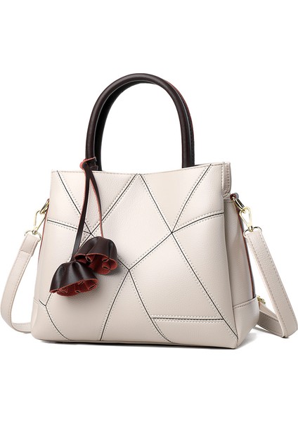 Çanta Kadın Çanta 2023 Yeni Tek Omuz Crossbody Çanta Avrupa ve Amerikan Moda Büyük Kapasiteli Tote Çanta (Yurt Dışından) fırsatları