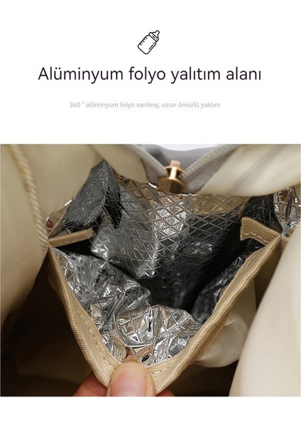 Yeni Mumya Çanta Çok Fonksiyonlu Anne ve Bebek Çanta Omuz Sırt Çantası (Yurt Dışından) fırsatları