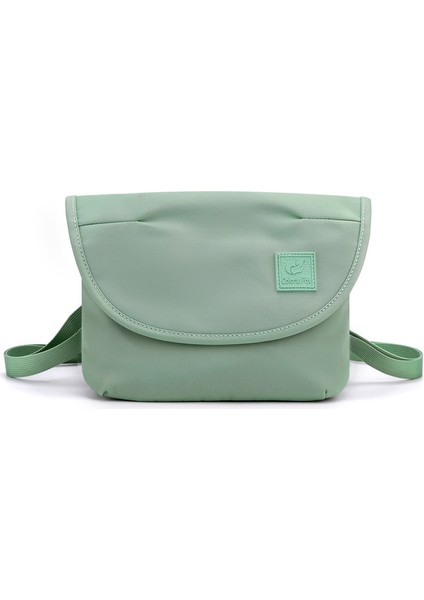 Crossbody Çanta Kadın Moda Rahat Vahşi Omuz Çantası Basit Hafif Gelgit Serin Çanta Büyük Kapasiteli Su Geçirmez Banliyö Çanta (Yurt Dışından)