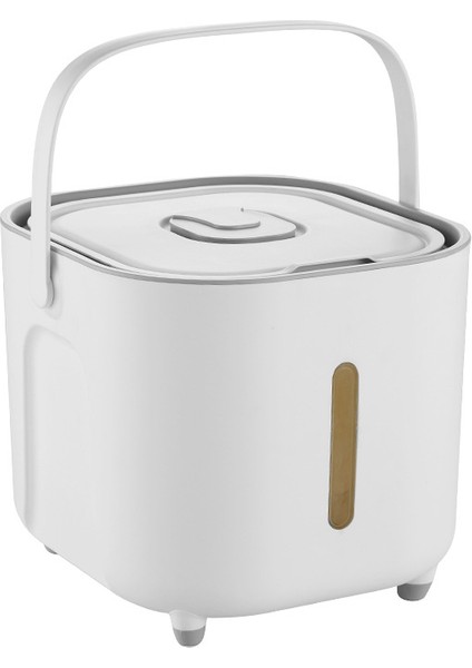 Böcek Geçirmez ve Neme Dayanıklı Mühürlü Pirinç Kovası Tahıl Tahıl Saklama Kutusu Büyük Kapasiteli Ev Gıda Sınıfı Depolama Pirinç Kutusu Pirinç Kutusu 10KG (Yurt Dışından)