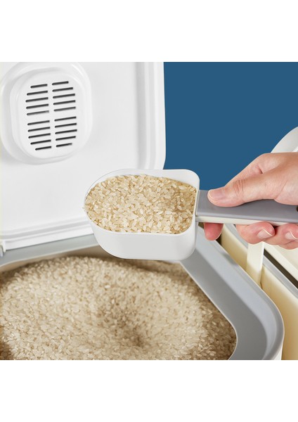 Böcek Geçirmez ve Neme Dayanıklı Mühürlü Pirinç Kovası Tahıl Tahıl Saklama Kutusu Büyük Kapasiteli Ev Gıda Sınıfı Depolama Pirinç Kutusu Pirinç Kutusu 10KG (Yurt Dışından) modelleri