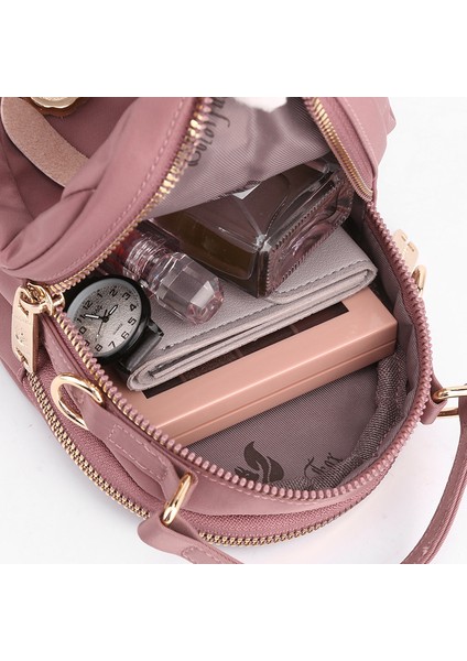 Yeni Bayan Omuz Çantası Açık Hava Eğlence Cep Telefonu Bozuk Para Cüzdanı Su Geçirmez Naylon Messenger Çanta (Yurt Dışından)