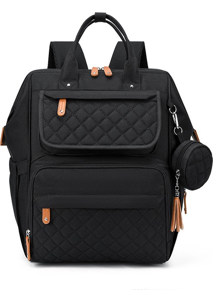 Islak ve Kuru Ayrılmış Anne Bebek Çantası 2023 Yeni Moda Büyük Kapasiteli Anne Çanta Alüminyum Folyo Yalıtım Süt Saklama Çantası Omuz Çantası (Yurt Dışından)