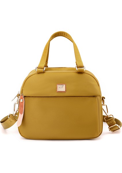 Sonbahar Yeni Büyük Kapasiteli Omuz Çantası Su Geçirmez Naylon Çok Katmanlı Messenger Çanta Kadın Moda Çanta (Yurt Dışından)