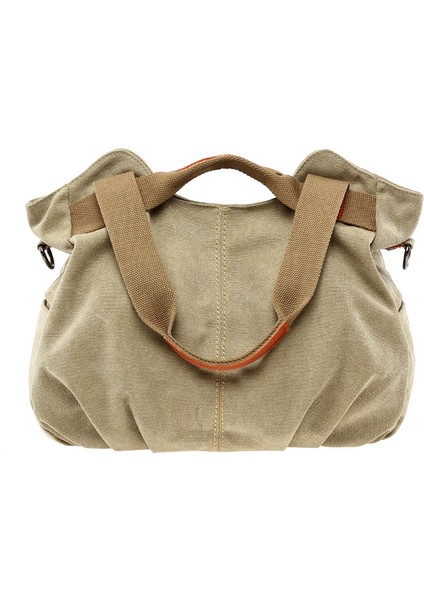 Kore Moda Vahşi Gündelik Tek Omuz Çapraz Çanta Yeni Retro Moda Rahat Kanvas Çanta Kadın Çantası (Yurt Dışından)