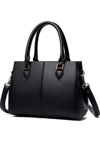 Bayan Çanta 2023 Yeni Yüksek Kaliteli Büyük Kapasiteli Messenger Çanta Avrupa ve Amerikan Moda Handbag Çanta (Yurt Dışından)