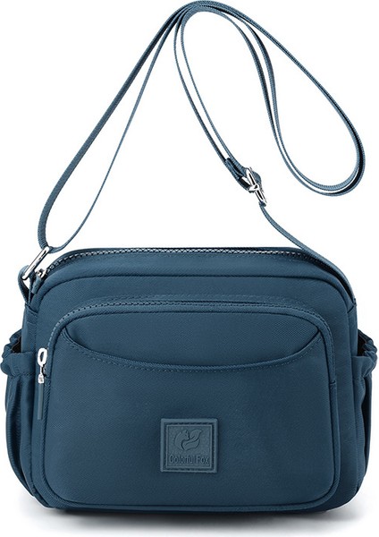 Bayanlar Taşınabilir Cep Telefonu Çantası Japon Tarzı Basit Çok Katmanlı Omuz Çantası Moda Trendi Crossbody Çanta (Yurt Dışından)