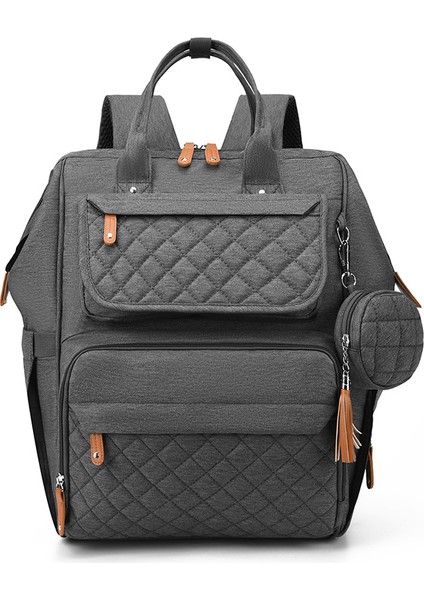 Islak ve Kuru Ayrılmış Anne Bebek Çantası 2023 Yeni Moda Büyük Kapasiteli Anne Çanta Alüminyum Folyo Yalıtım Süt Saklama Çantası Omuz Çantası (Yurt Dışından)