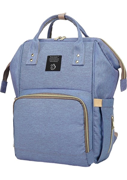 Mumya Çantası Sırt Çantası Bebek Bezi Çantası Yükseltilmiş Çok Fonksiyonlu Anne Bebek Çantası (Yurt Dışından)
