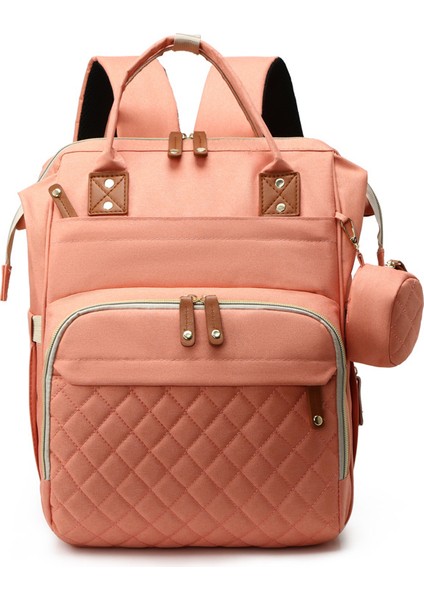 Omuz Mumya Çanta Çok Fonksiyonlu Büyük Kapasiteli Su Geçirmez Islak Ayırma USB Şarj Anne Bebek Çanta Küçük Yuvarlak Çanta (Yurt Dışından) fiyatları