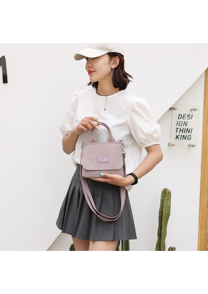 Yeni Kadın Çantası Kore Versiyonu Ins Net Kırmızı Moda Omuz Çantası Su Geçirmez Naylon Cep Telefonu Çantası Açık Eğlence Messenger Çanta (Yurt Dışından) modelleri