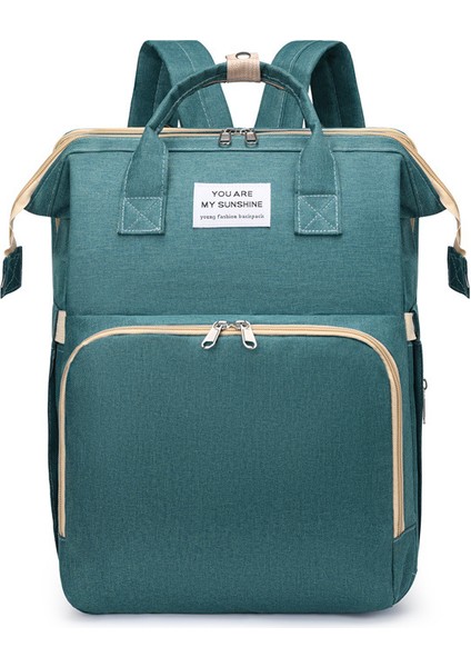 Yatak Çantası Mumya Çantası Taşınabilir Süt Saklı Termometreli Çanta 2023 Yeni Baoma Essential Seyahat Omuz Sırt Çantası (Yurt Dışından)