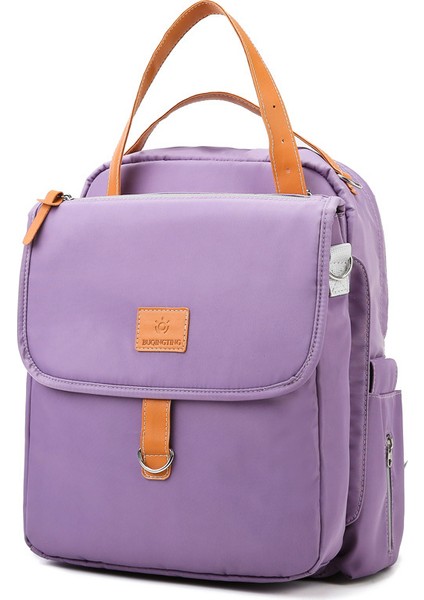 Anne Çantası Çok Fonksiyonlu Anne ve Bebek Çantası Moda Hafif Anne ve Bebek Süt Saklama Çantası 2023 Büyük Kapasiteli Sırt Çantası (Yurt Dışından)