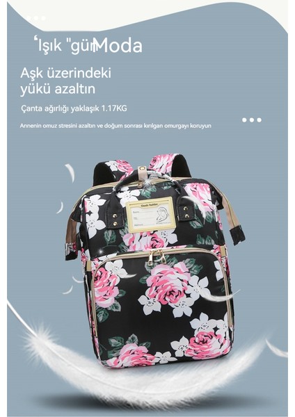Anne Çanta Yatak Katlanır Anne Bebek Çanta Yatak Bebek Uyku Sırt Çantası Yatak Çok Fonksiyonlu Şarj Güneşlik Cibinlik Entegre Standı (Yurt Dışından) fiyatları