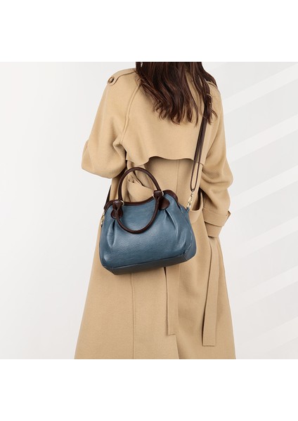 Çanta 2023 Yeni Kadın Çanta Avrupa ve Amerikan Retro Büyük Kapasiteli Crossbody Çanta Rahat Basit El Çantası (Yurt Dışından) fiyatları