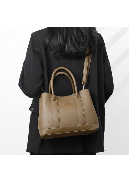 Yeni Çanta Basit Yaz Tote Çanta Kadın Çantası Avrupa ve Amerikan Moda Banliyö Büyük Kapasiteli Çanta Omuz Çapraz Çanta (Yurt Dışından) fırsatları