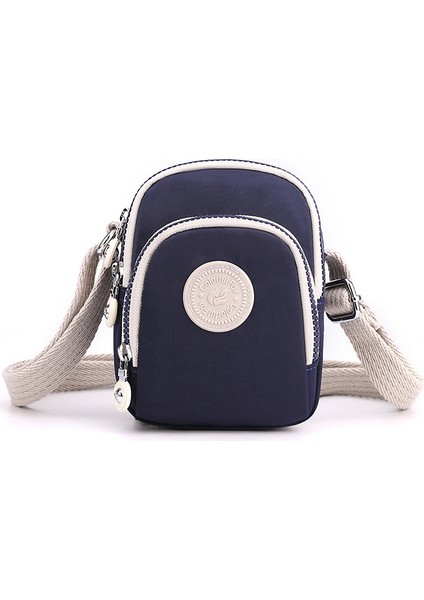Kadın Cep Telefonu Çantası Japon Tarzı Basit Taşınabilir Para Anahtar Çantası Rahat Omuz Crossbody Çanta (Yurt Dışından)