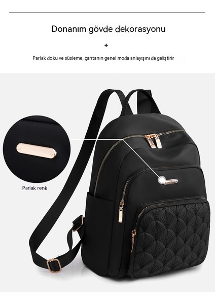 Kadın Çantaları 2023 Yeni Sırt Çantası Kız Sırt Çantası Moda Oxford Bez Çanta Kadın Bags (Yurt Dışından) fiyatları