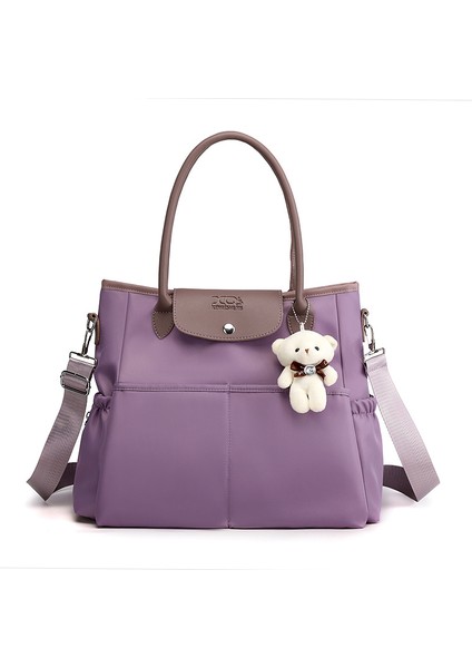 Mumya Çantası Toto Çantası Yeni Çok Fonksiyonlu Depolama Yalıtım Çantası Kuru ve Islak Ayırma Çantası Banliyö Çantası Tek Omuz Çapraz Çanta Kadın (Kolye Yok) (Yurt Dışından)