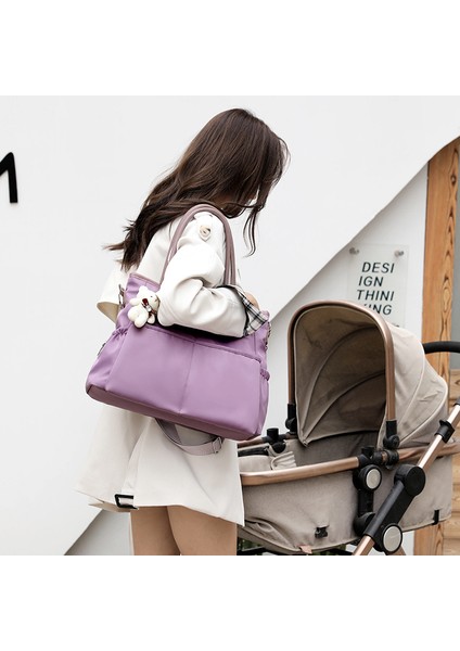 Mumya Çantası Toto Çantası Yeni Çok Fonksiyonlu Depolama Yalıtım Çantası Kuru ve Islak Ayırma Çantası Banliyö Çantası Tek Omuz Çapraz Çanta Kadın (Kolye Yok) (Yurt Dışından) modelleri