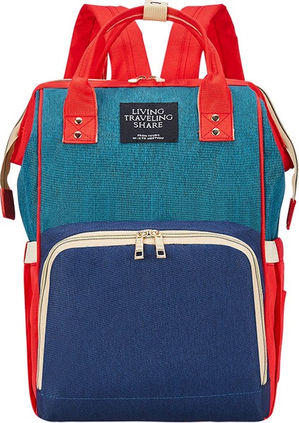 Anne Çantası Yükseltilmiş Süt Şişesi Çantası Anne ve Bebek Çantası Büyük Kapasiteli Taşınabilir Omuz Su Geçirmez Hamile Kadın Çantası (Yurt Dışından)