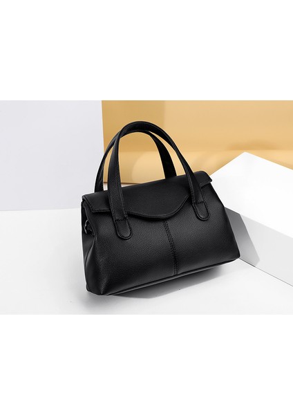 Bayan Çanta 2023 Yeni Kore Moda Çanta Kadın Üst Düzey Rahat Yumuşak Deri Çanta Mizaç Crossbody Çanta (Yurt Dışından) fiyatları