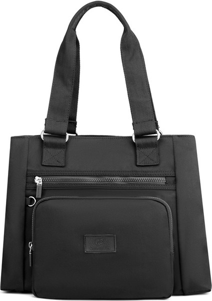 Kadın Çantası Moda Trendi Büyük Kapasiteli Omuzdan Askili Çanta Iş Işe Gidip Gelmek Su Geçirmez Tote Çanta Rahat Taşınabilir Naylon Seyahat Çantası (Yurt Dışından)