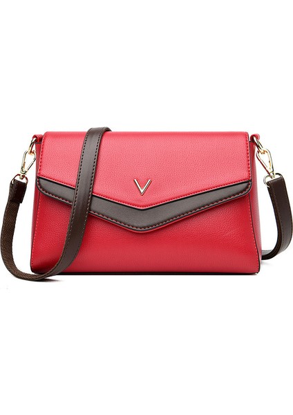 Çanta 2023 Yeni Moda Crossbody Çanta Küçük Kare Çanta Gelgit Gelişmiş Sense Kore Retro Vahşi Omuz Çantası Kadın Çantası (Yurt Dışından)