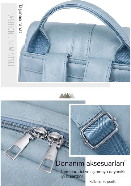 Backpack Bag Sırt Çantası Kadın Yeni Rahat Vahşi Küçük Sırt Çantası Kadın Bayan Sırt Çantası (Yurt Dışından) modelleri
