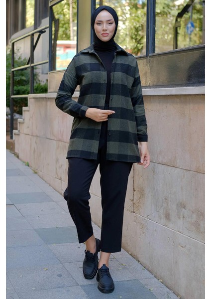 Klasik Oduncu Gömlek Haki HM2272