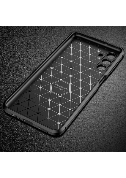 Samsung Galaxy M34 Kılıf Karbon Desenli Kamera Korumalı Yumuşak Negro Silikon Renk Atmaz Armor