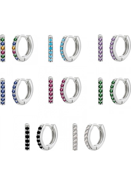 Yapay Elmas Halka Küpeler Altın Kaplama Pirin? Küpeler Kristal Fit Menteşe Küpeler Gümüş? (Yurt Dışından) modelleri