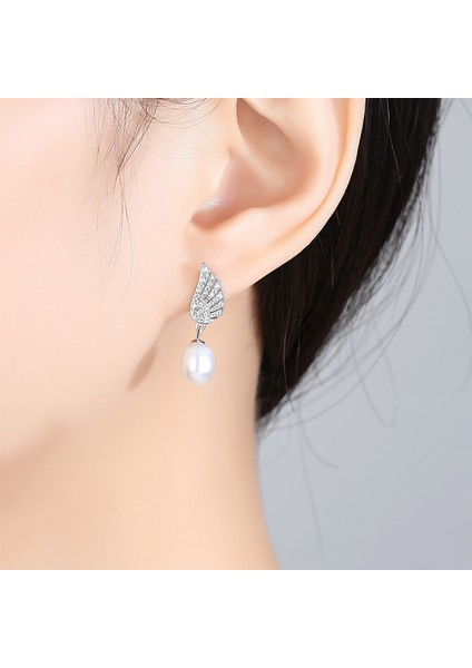 Wings Inci Küpe S925 Gümüş Tatlı Su Inci Küpe (Yurt Dışından) fiyatları