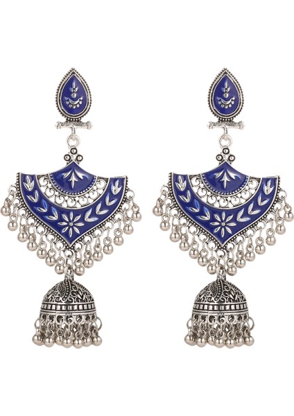 Retro Hint Çan Püskül Küpe, Saçak Damla El Yapımı Tohum Boncuk Bildirimi Küpe Kadın Kızlar Için (Yurt Dışından)