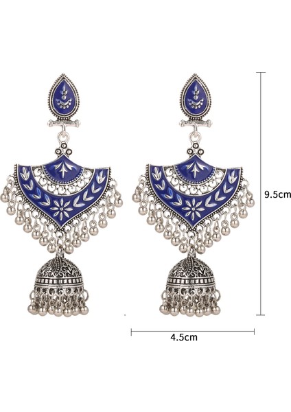 Retro Hint Çan Püskül Küpe, Saçak Damla El Yapımı Tohum Boncuk Bildirimi Küpe Kadın Kızlar Için (Yurt Dışından) modelleri