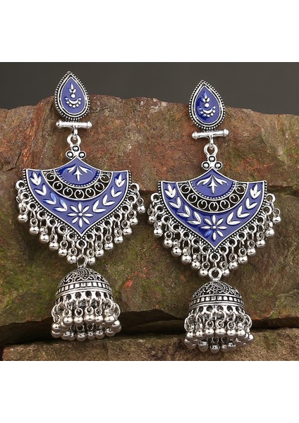 Retro Hint Çan Püskül Küpe, Saçak Damla El Yapımı Tohum Boncuk Bildirimi Küpe Kadın Kızlar Için (Yurt Dışından) fırsatları