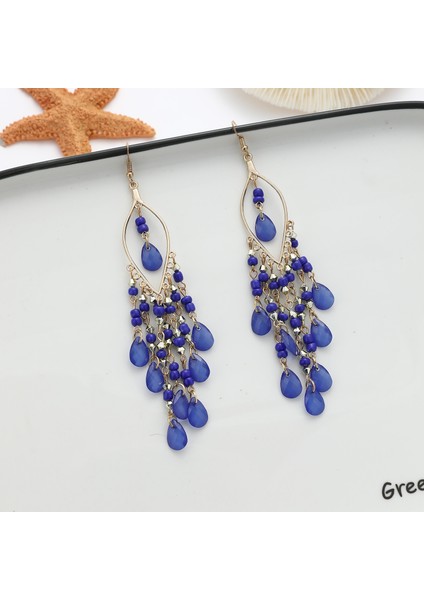 Bohemian Küpe Metal Küpe Içi Boş Küpe Retro Dangle Küpe Boho Hoop Küpe Kadın Kızlar Için (Yurt Dışından) fiyatları
