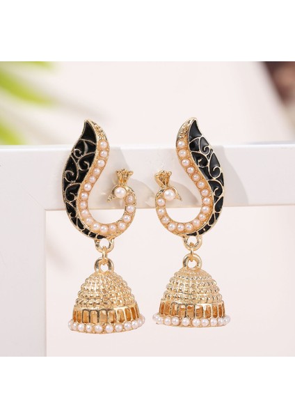 5 Pairs Vintage Mandala Çiçek Çingene Bırak Dangle Küpe Kadınlar Için Boho Retro Tribal Hollow Küpe Seti (Yurt Dışından)